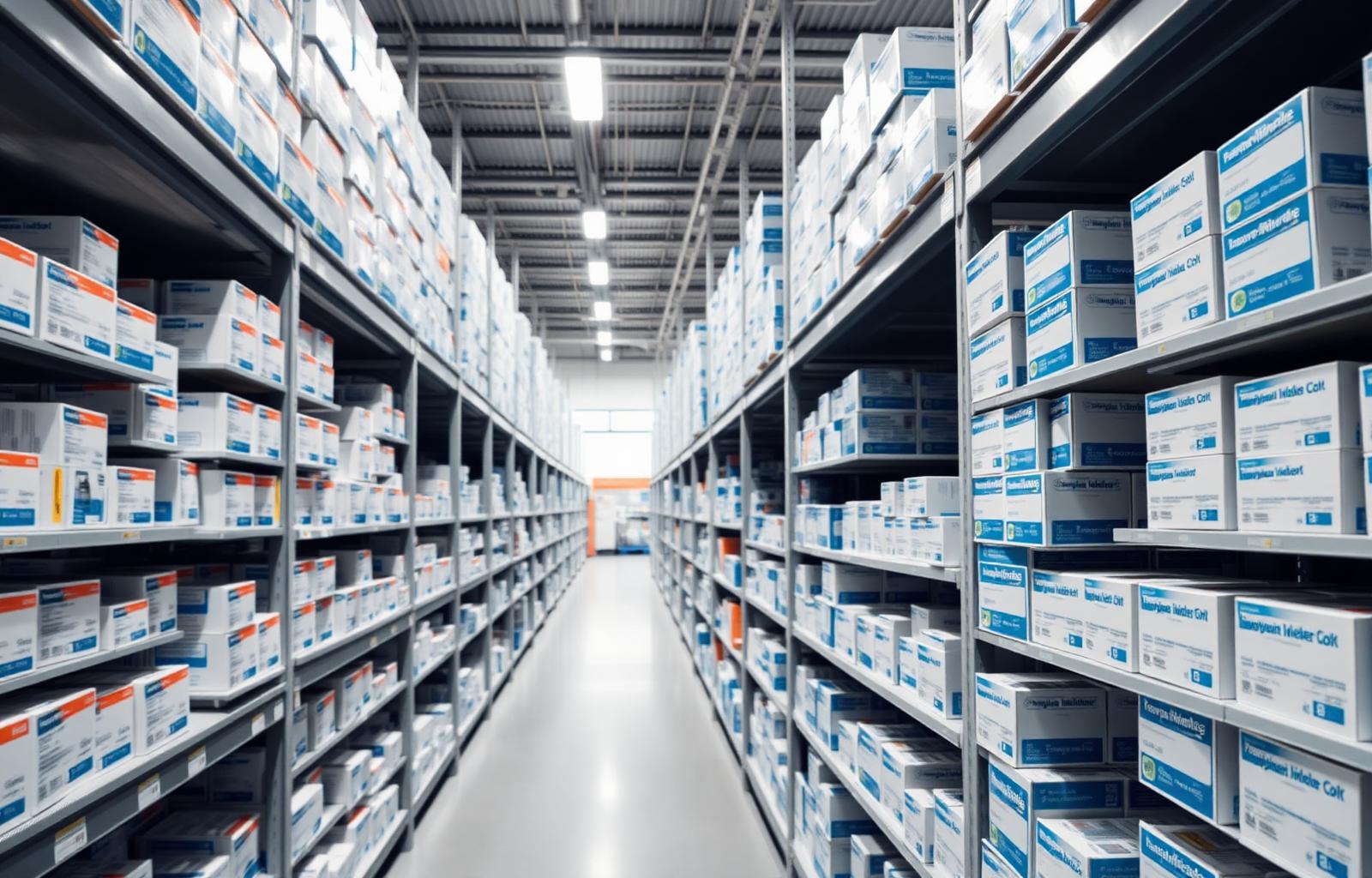 Pharmacy distribution warehouse